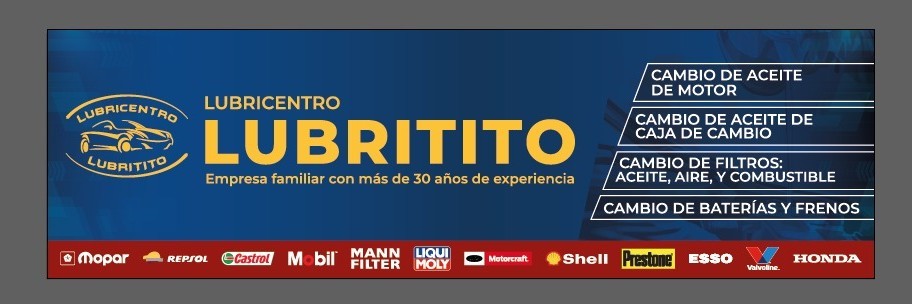 Banner de Lubricentro Lubritito