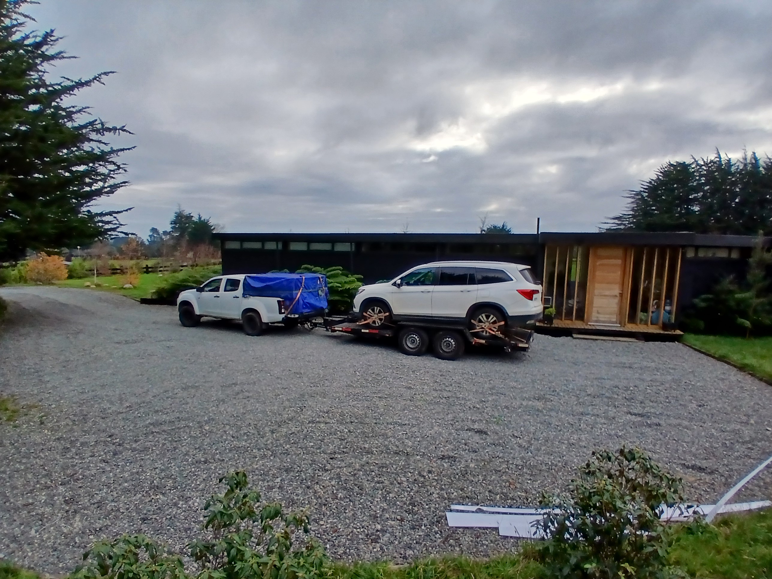 Transporte de vehículo desde puerto Varas a las Condes, Santiago
