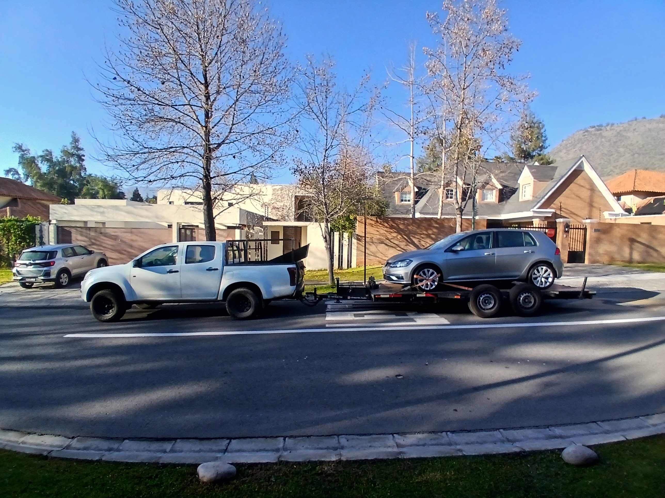 Transporte al interior de lo Barnechea