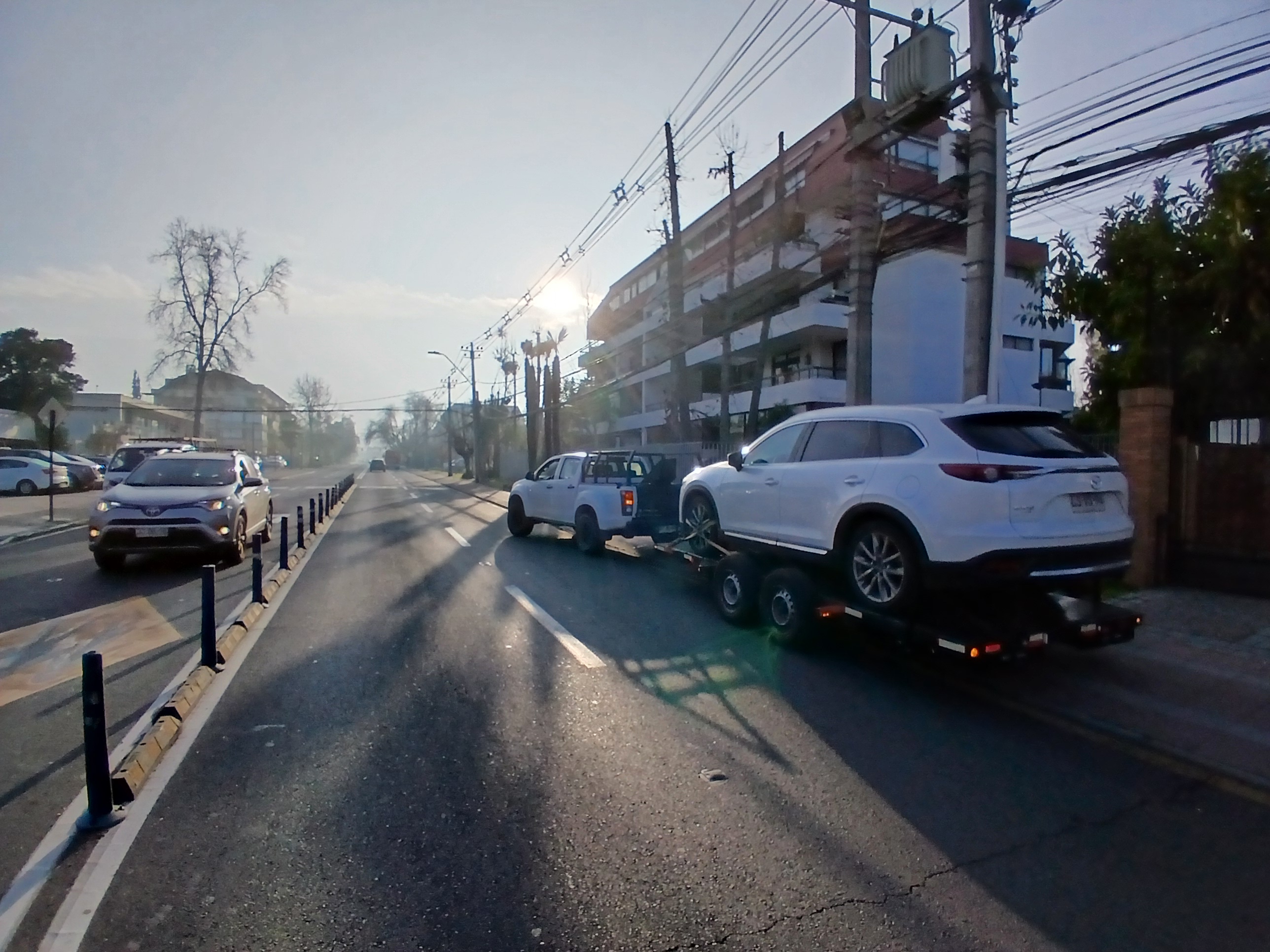 Transporte al interior de Vitacura