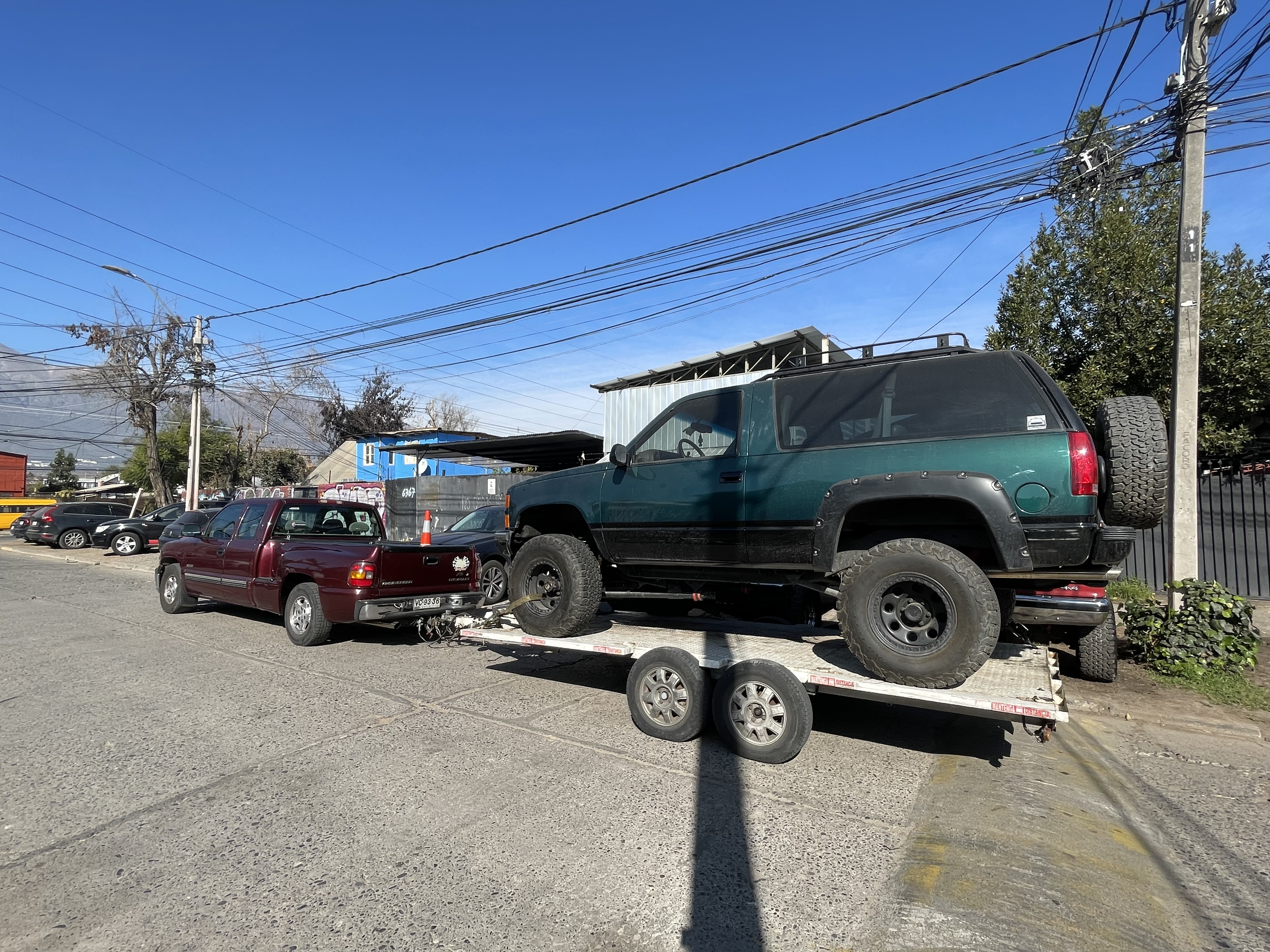 Traslados de vehículos especiales.