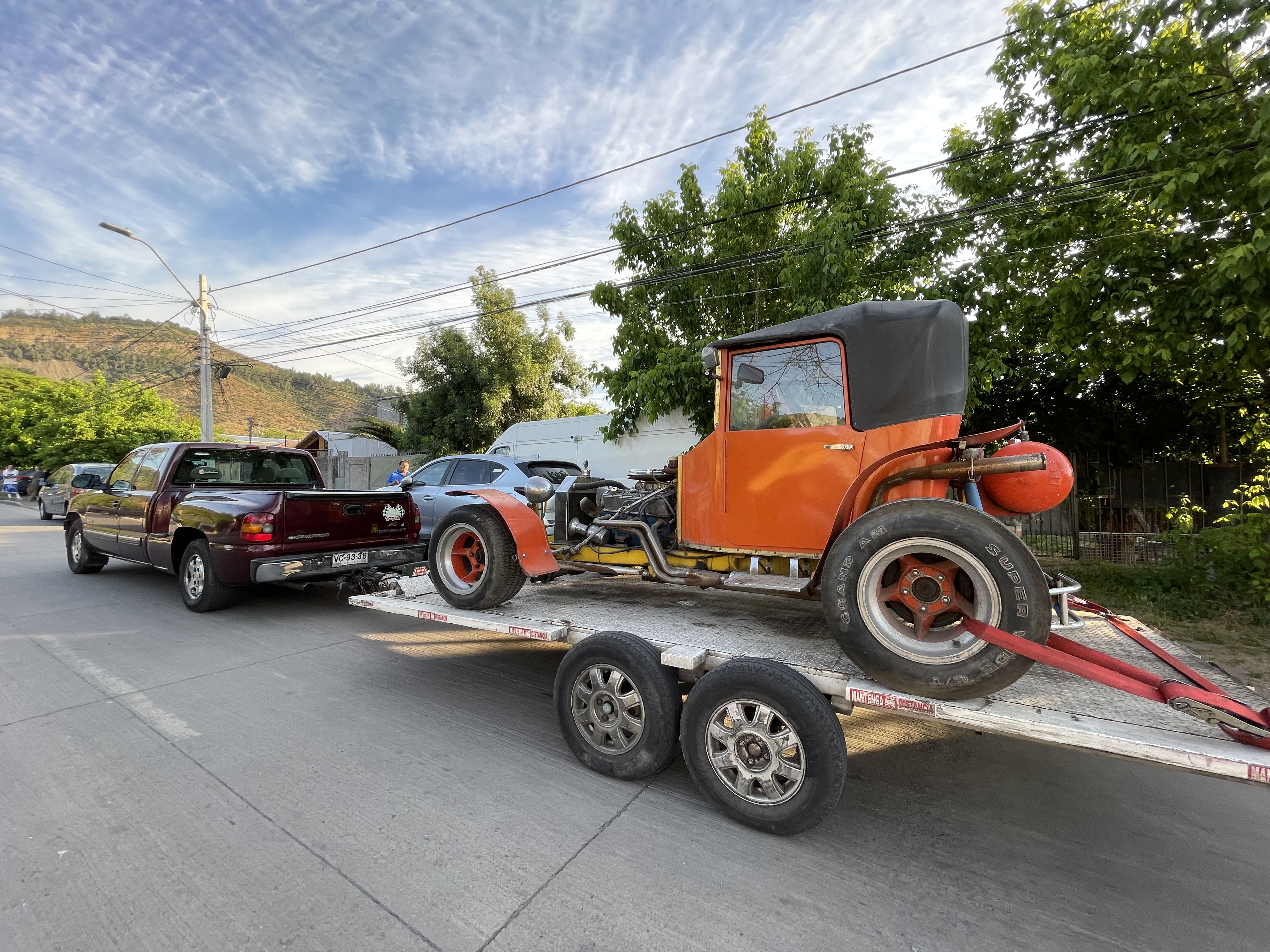 Traslado de vehículos especiales.