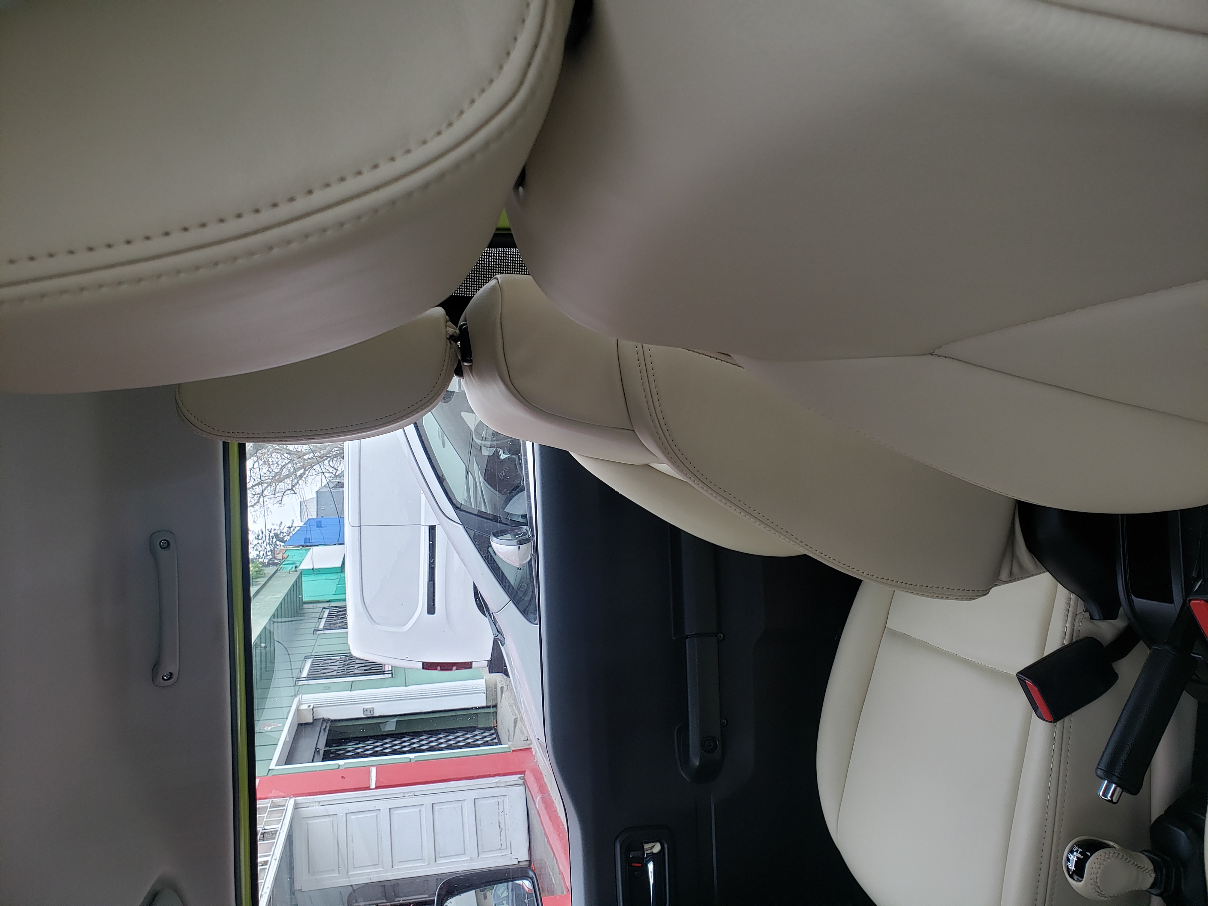 Tapicería cuero natural