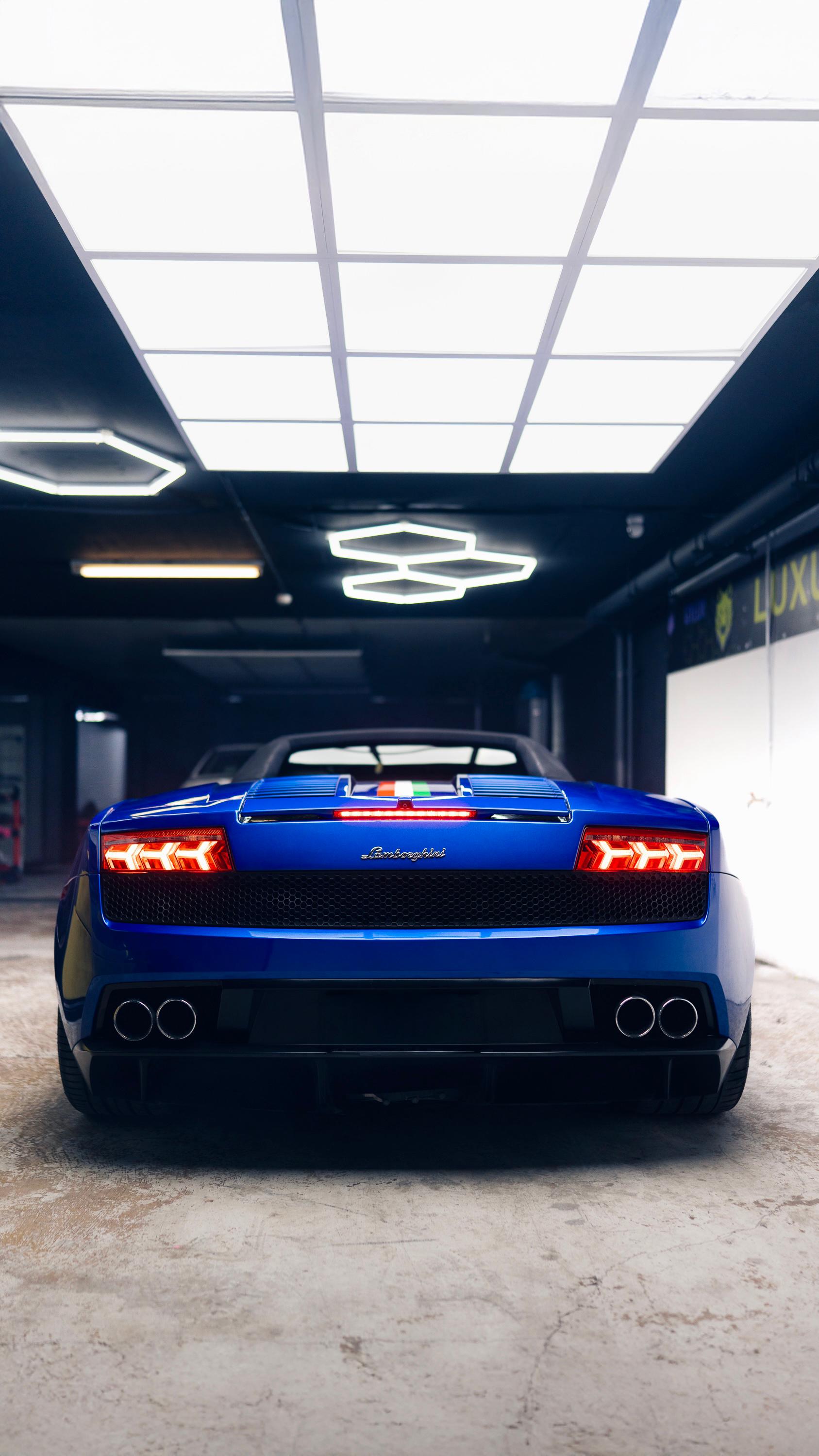 Lamborghini gallardo listo después de una corrección realizada en nuestro taller