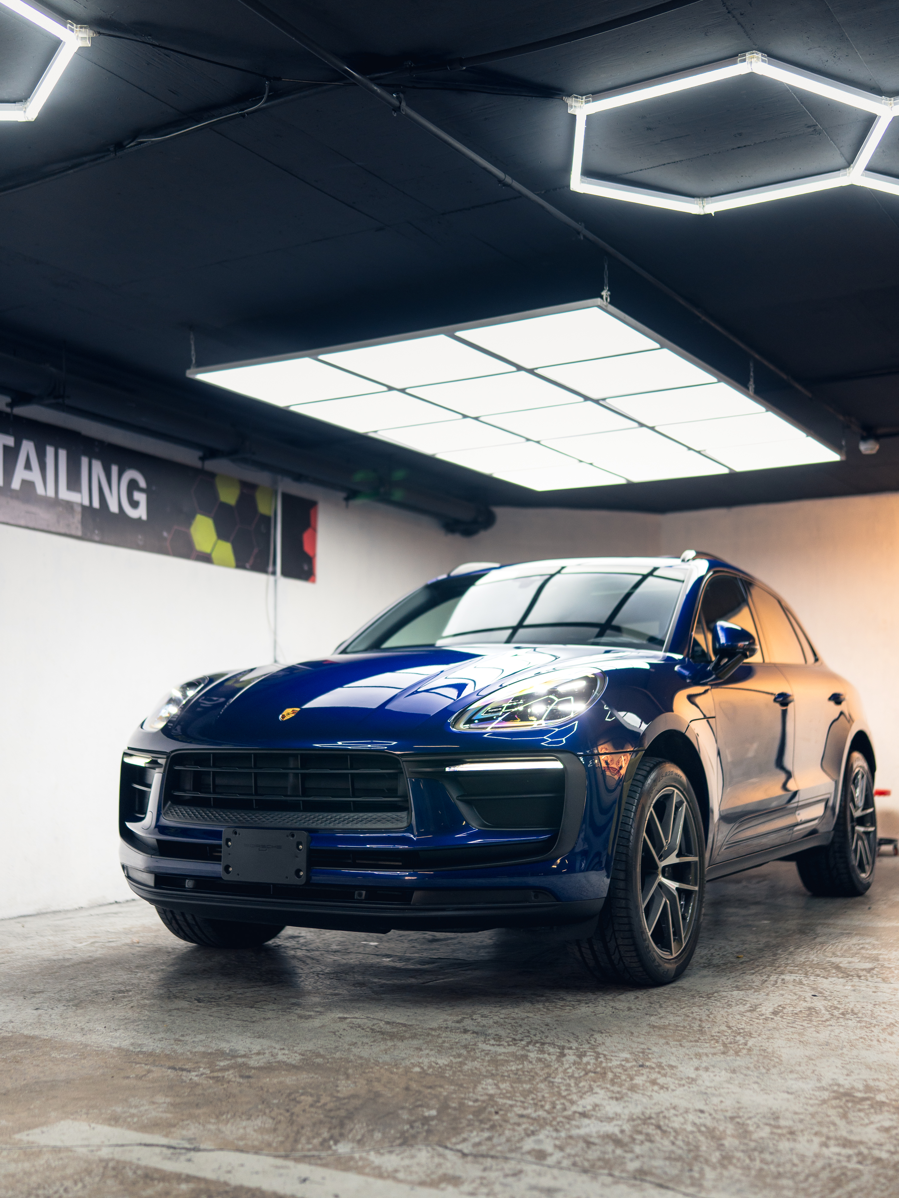 Porsche macan sellada con ceramico Xpel de 4 años más instalación de PPF