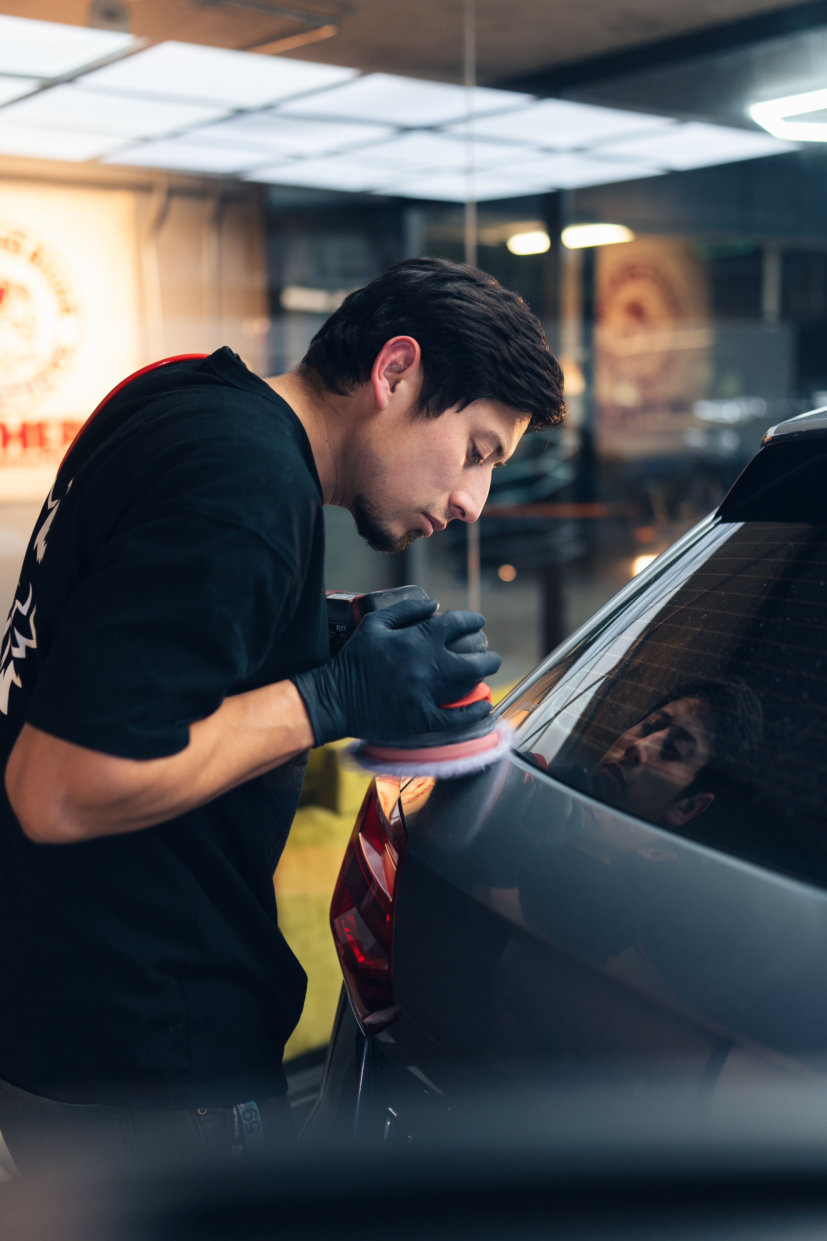 Corrección avanzada en Audi Q3 antes de aplicación de sellado ceramico