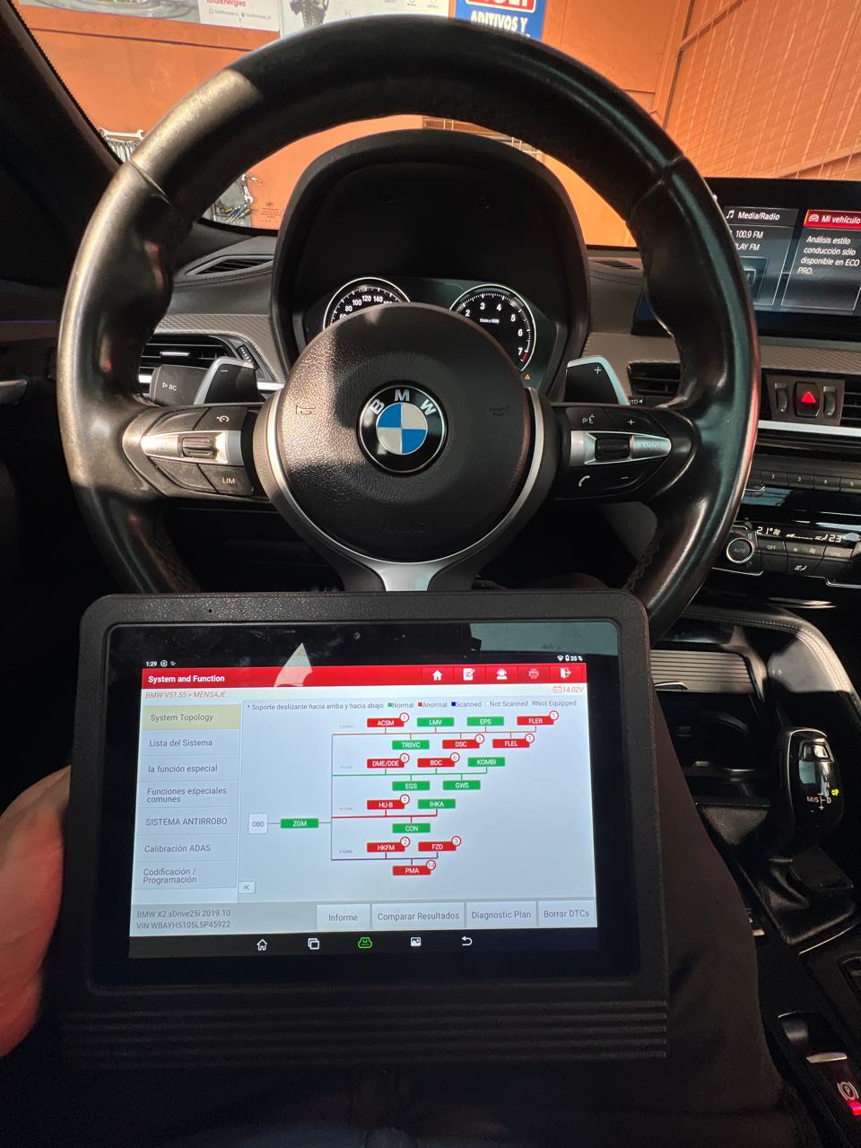 Scanner para BMW x2.