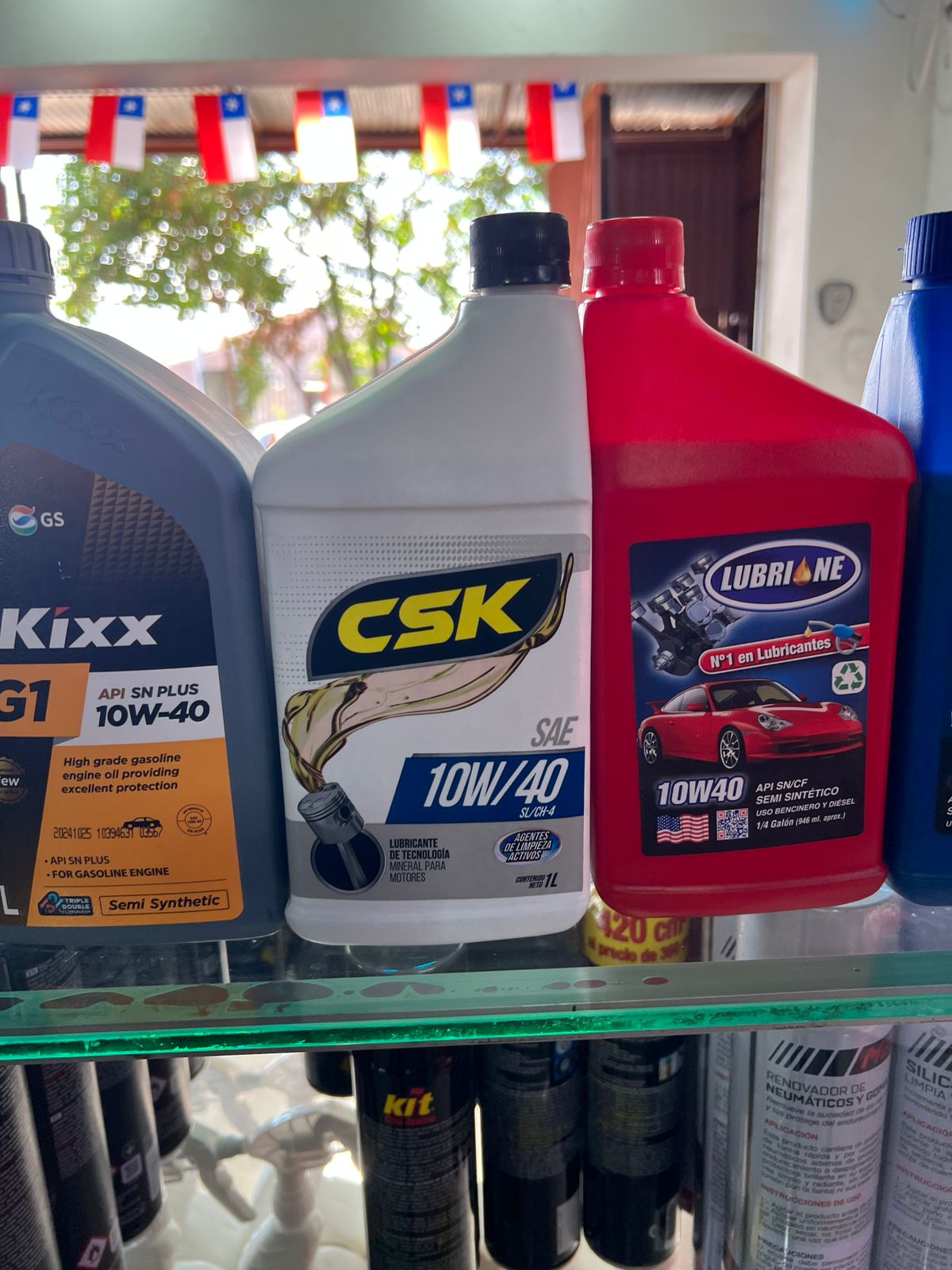 CSK 10W-40 Mineral de 1 litro. $5.000