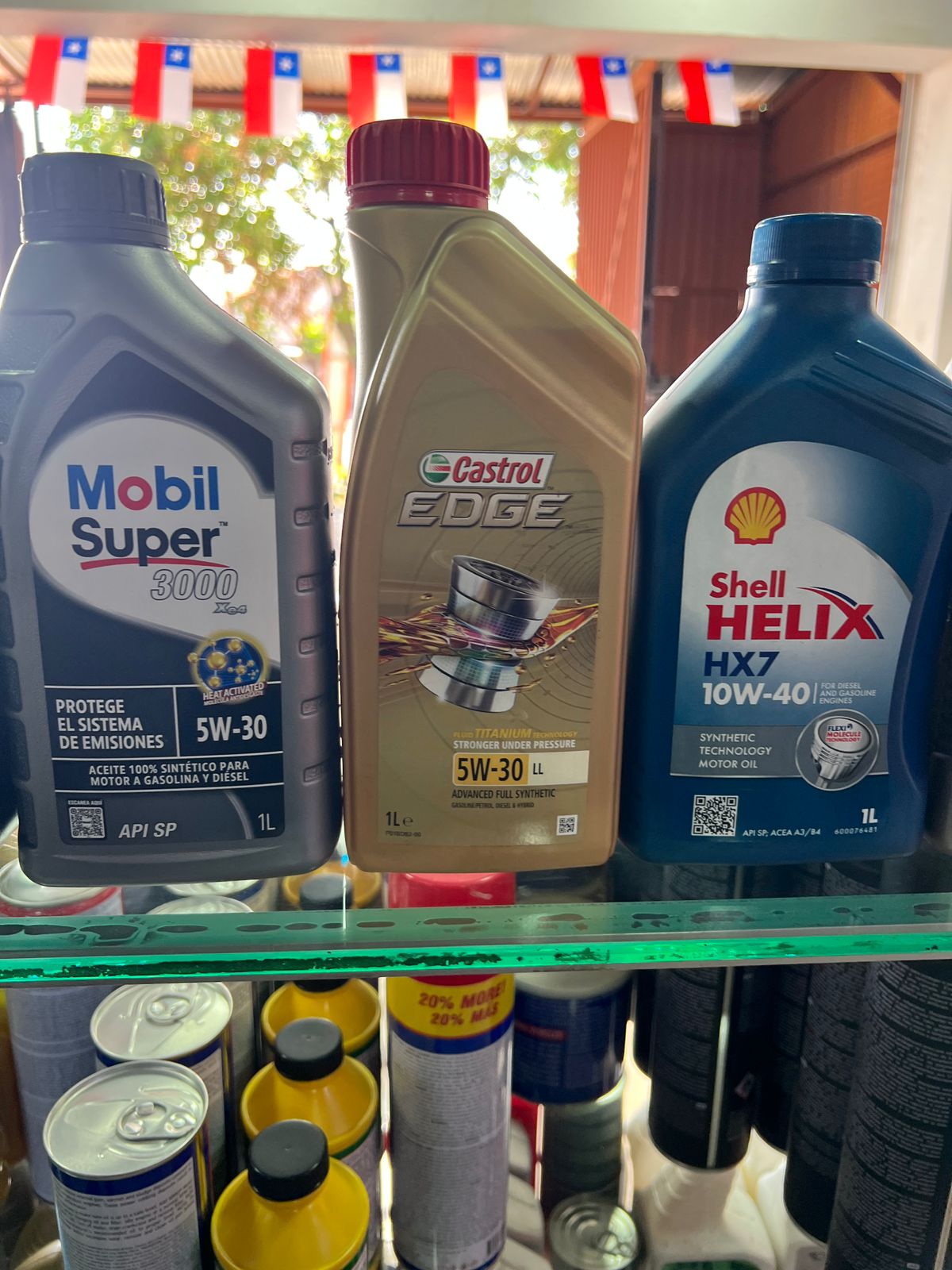 Castrol 5W-30 de 1 litro. $18.000