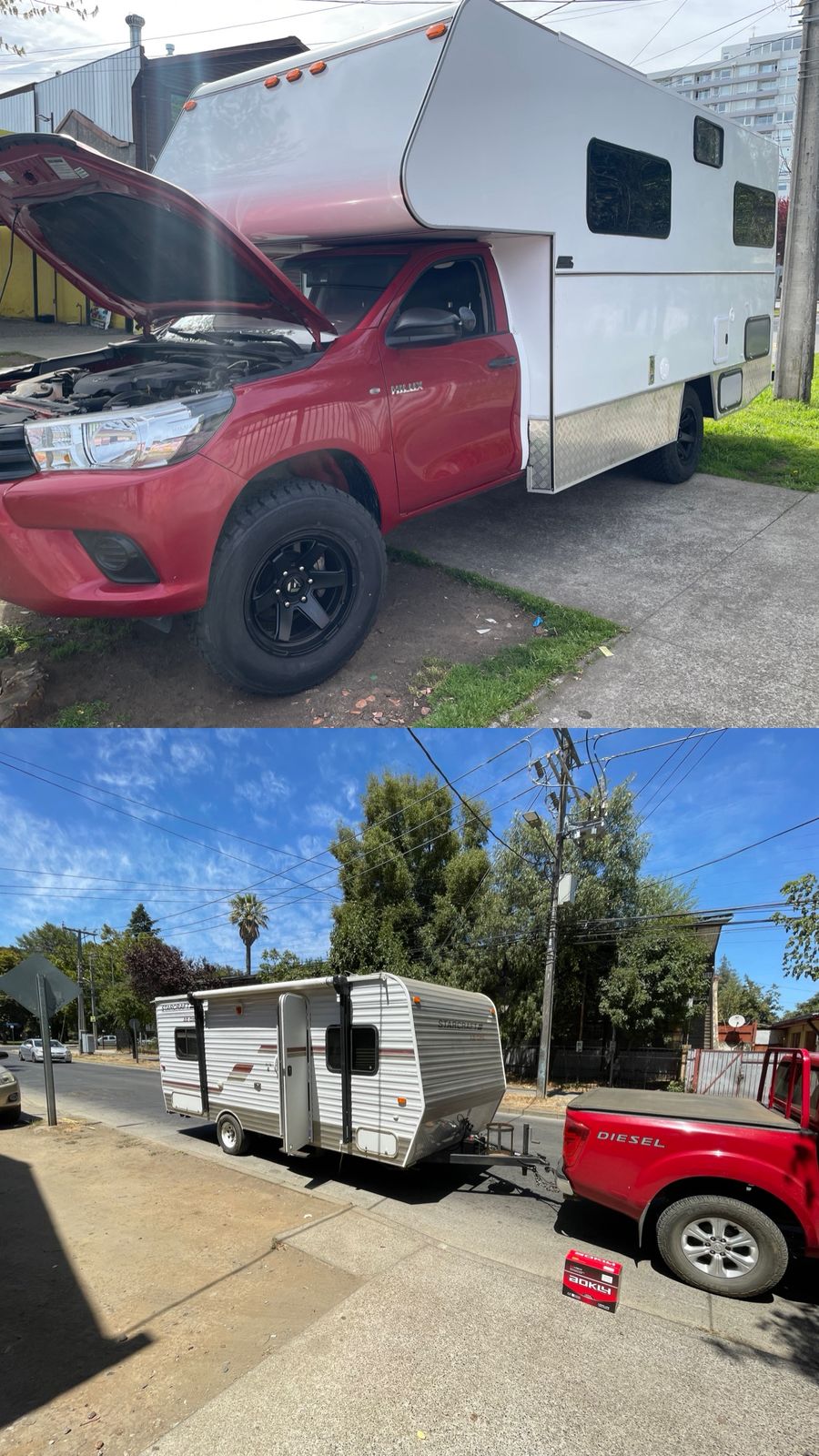 Energía confiable para tu camper o trailer.
Baterías de ciclo profundo ideales para iluminación, refrigeración y equipos 12V.