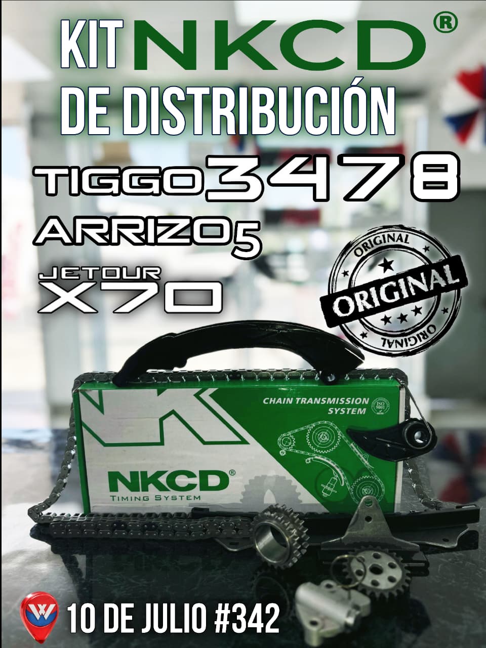 KIT DISTRIBUCION ARRIZO 5/JETOUR X70