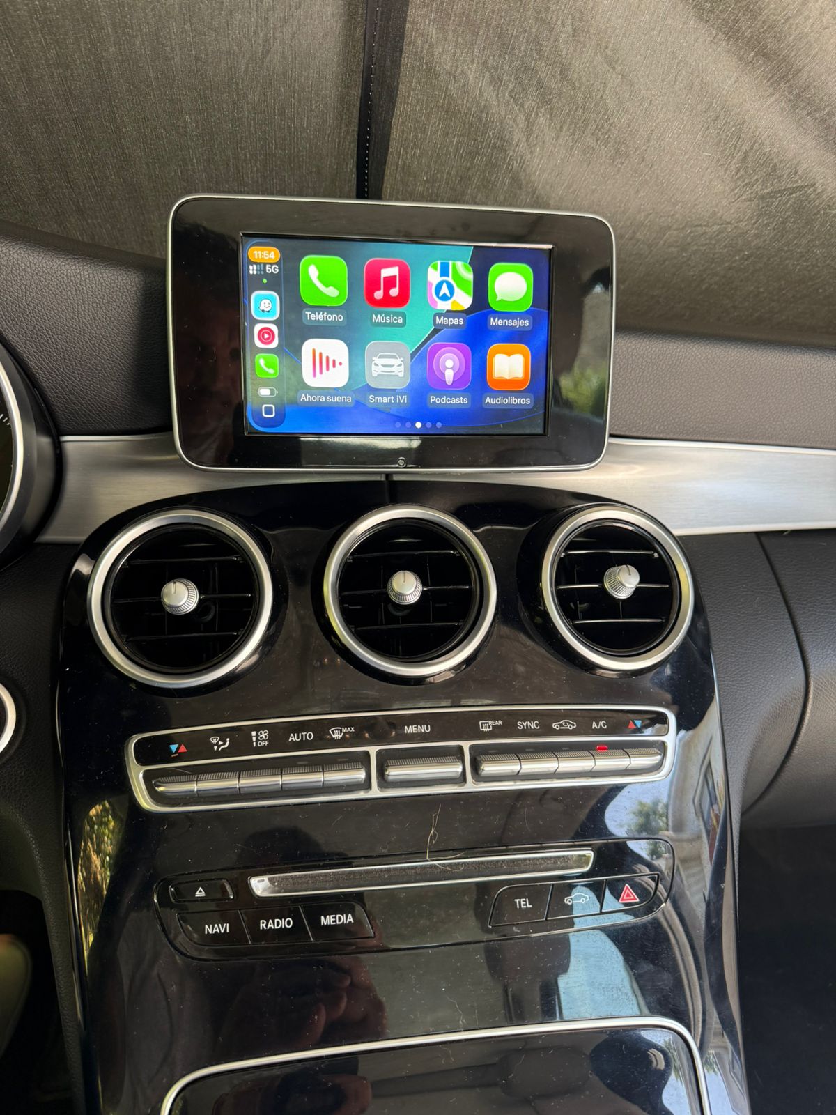 Módulo CarPlay Inalámbrico - Mercedes Benz c220d 2018