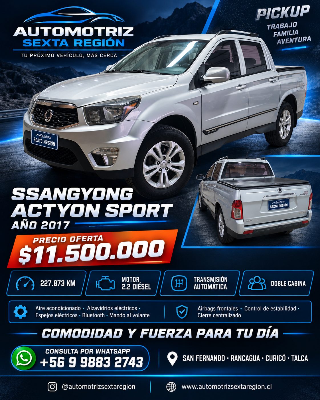 SsangYong Actyon Sport