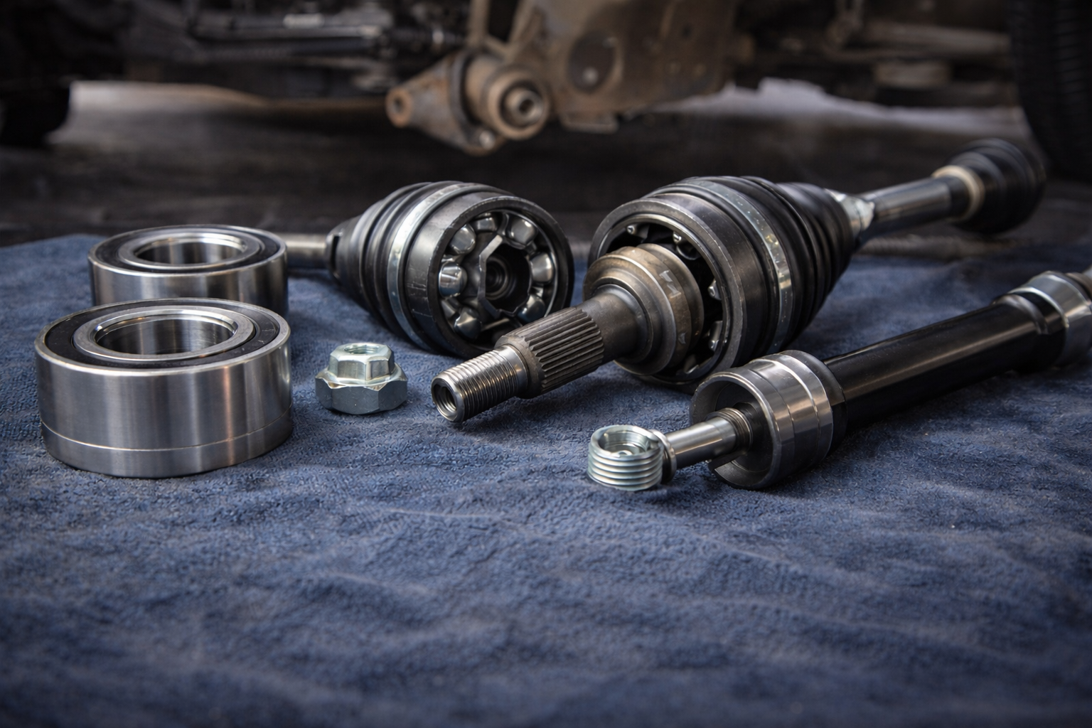 Cambio de rodamientos/semiejes/homocinéticas