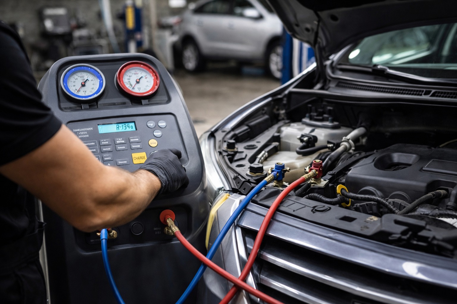 Recarga de aire acondicionado