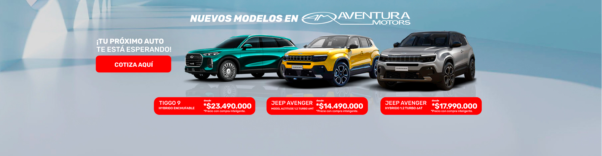 BANNER AVENTURA MOTORS