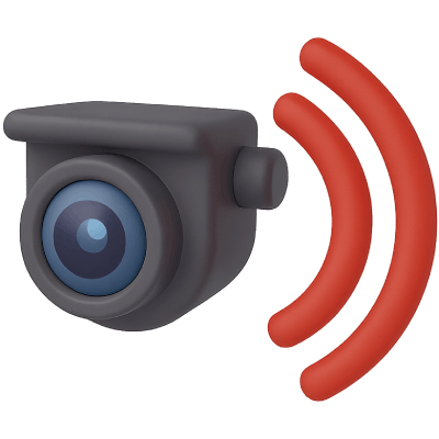 Cámaras y sensores de estacionamiento