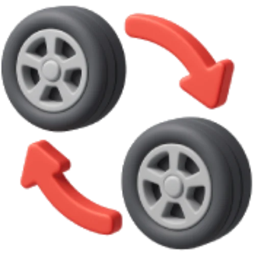 Rotación de neumáticos