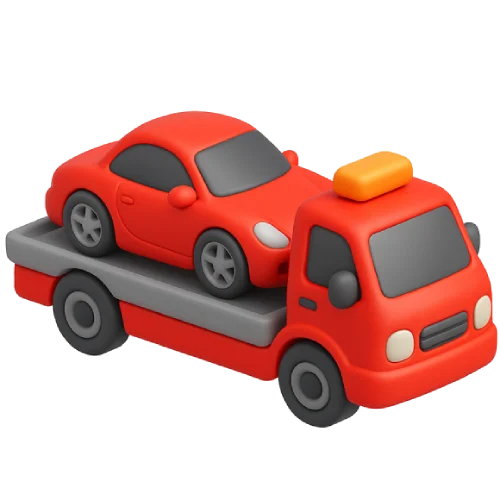 Grúa cama (autos bajos)