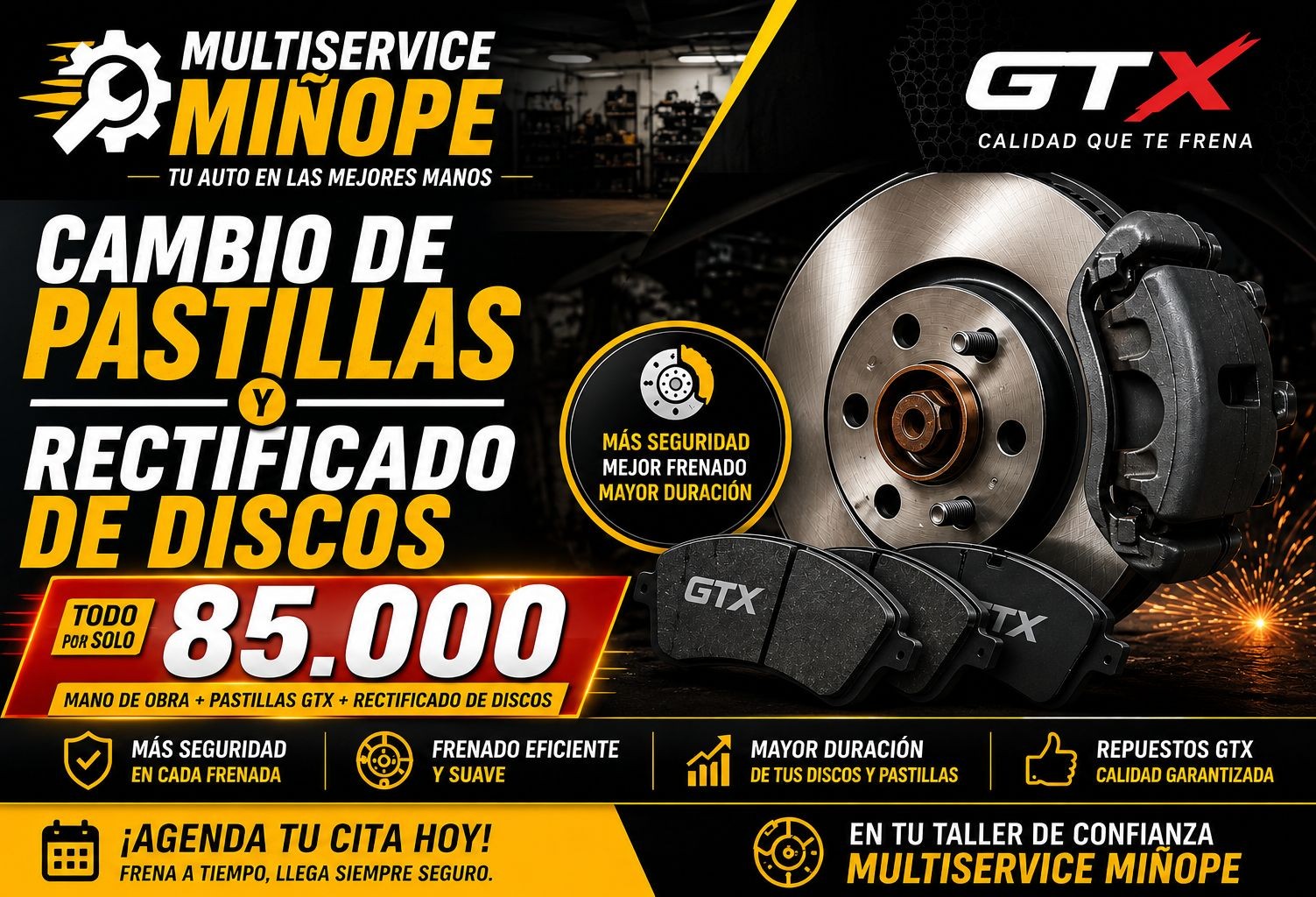 Servicio Completo de Frenos